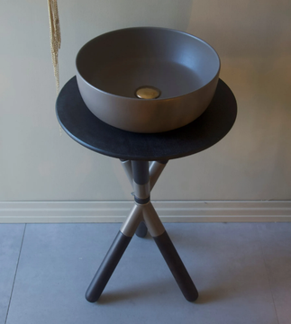 COLORS - Countertop freestanding round washbasin by Scarabeo Ceramiche - view 3